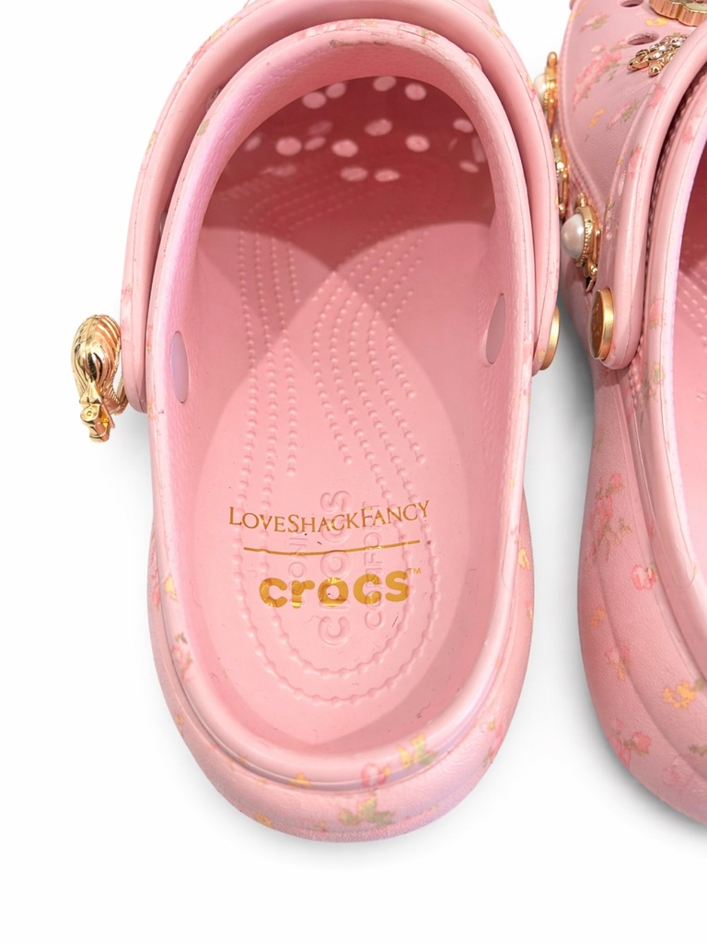 Crocs x Love Shack Fancy NEW Classic Clog Shoes 9 - Picture 6 of 9